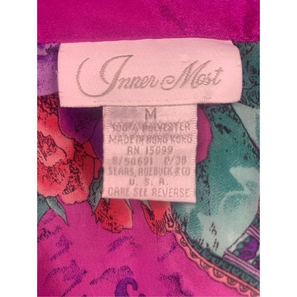 INNERMOST Gorgeous VINTAGE Floral Patterned Sleep Shirt Size M - Picture 3 of 3